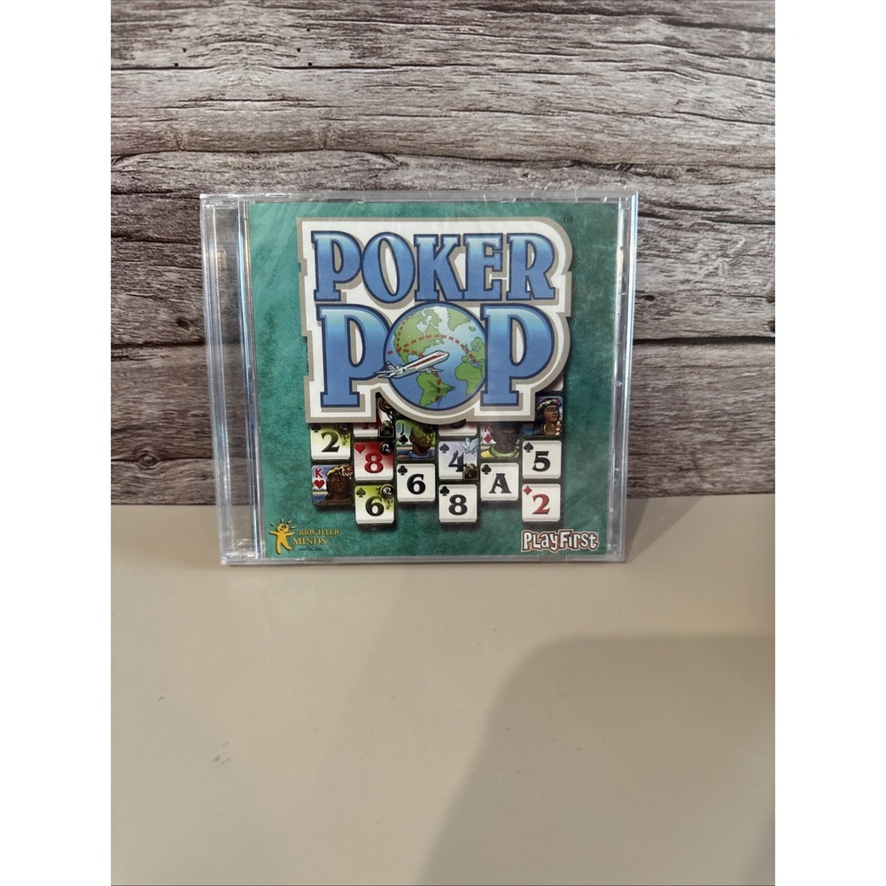 Poker Pop Tile Matching with a twist PC CD Rom